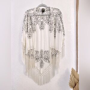 O’Neill // Anna Sui Bohemian Fringe Kimono in White